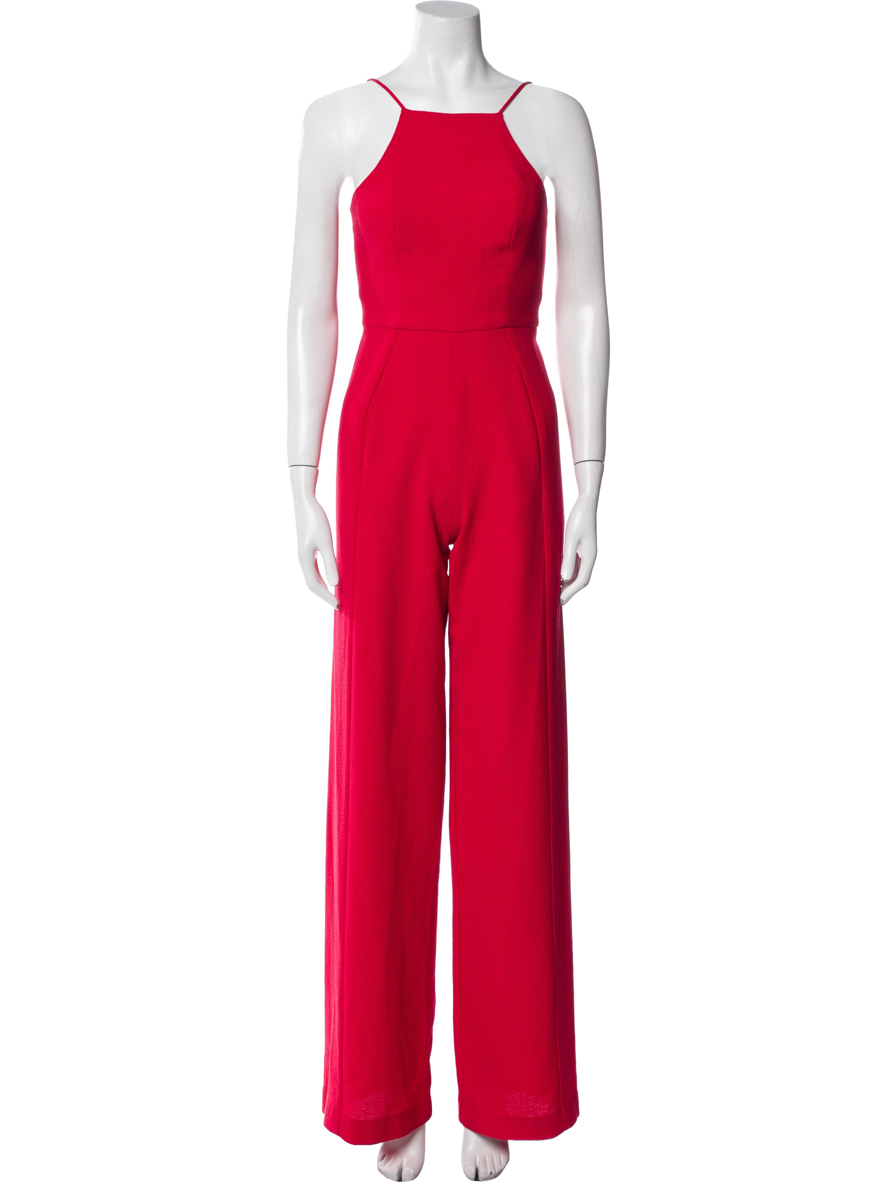 Black Halo Square Neckline Jumpsuit