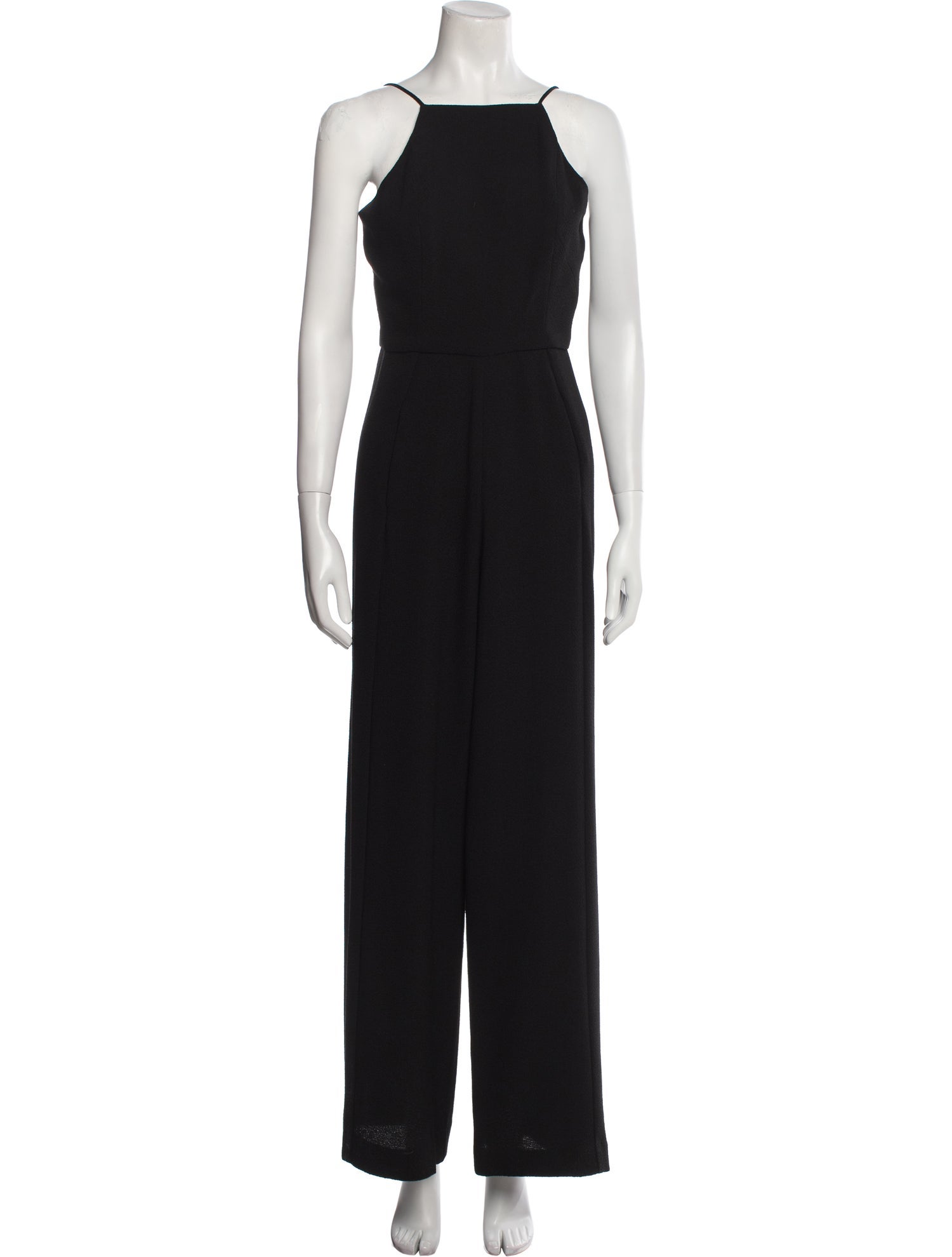 Black Halo Square Neckline Jumpsuit