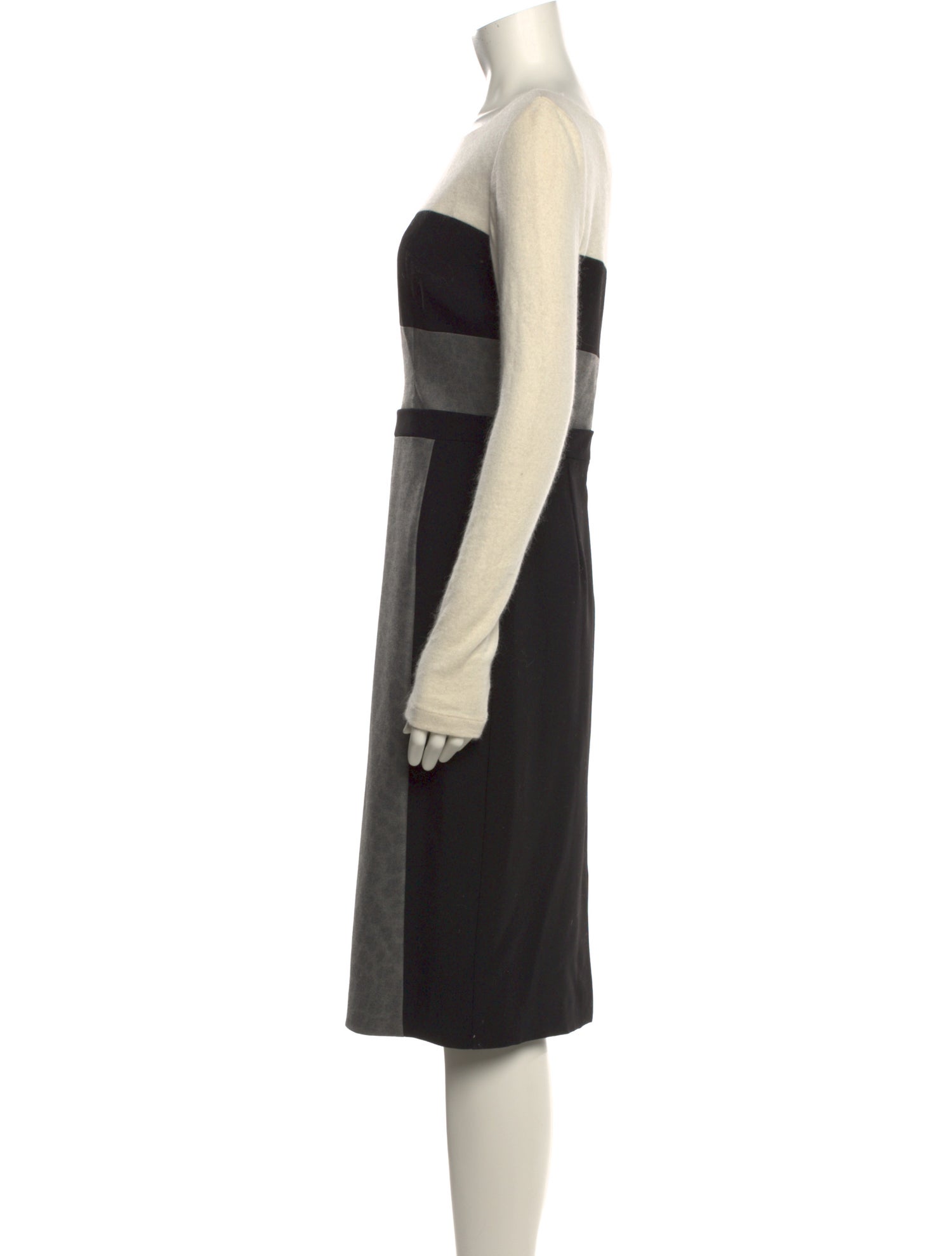 Black Halo Bateau Neckline Midi Length Dress w/ Tags