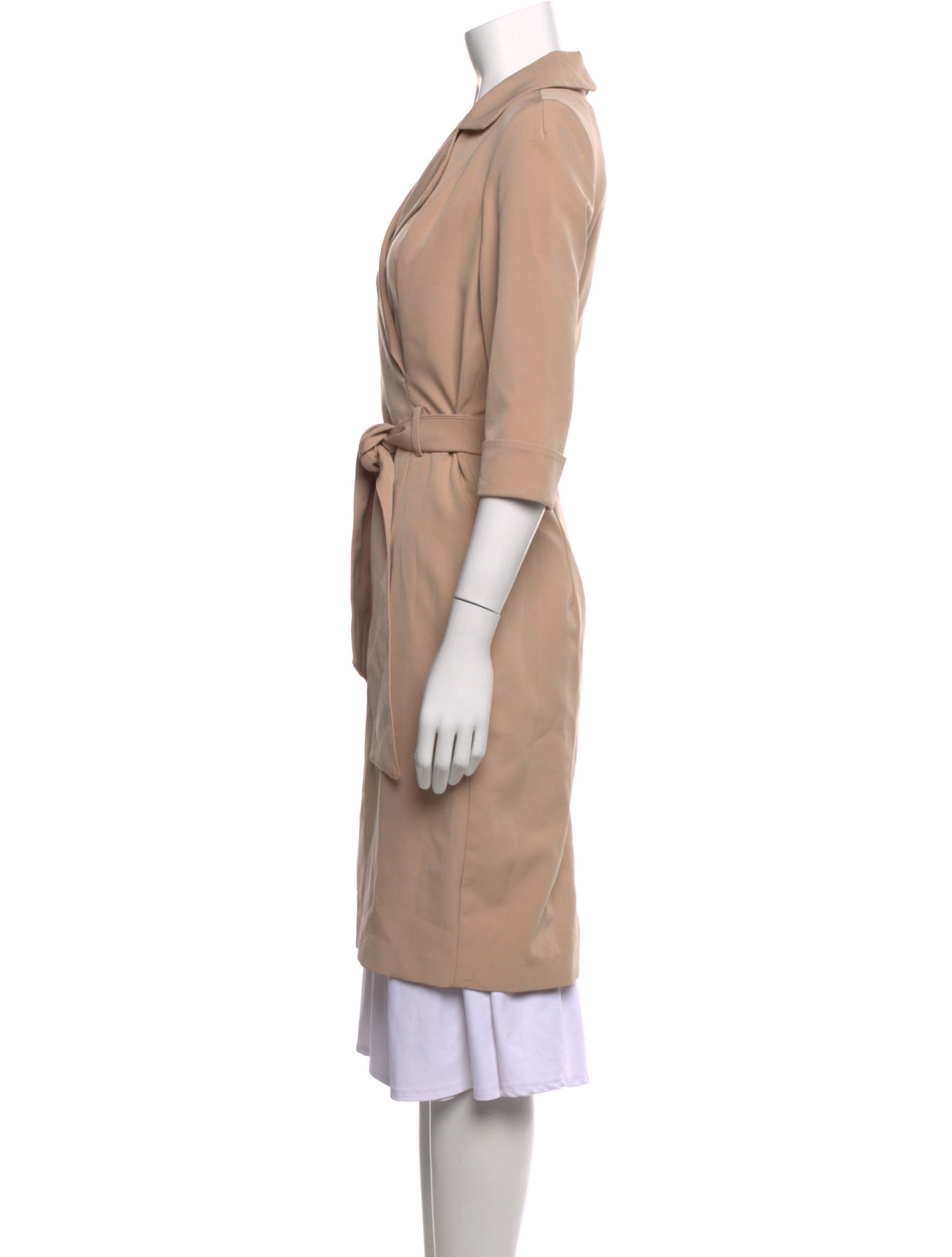 Black Halo Nylon Knee-Length Dress