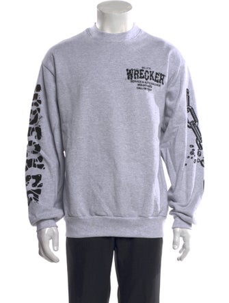 Billy Hill Graphic Print Crew Neck Sweatshirt