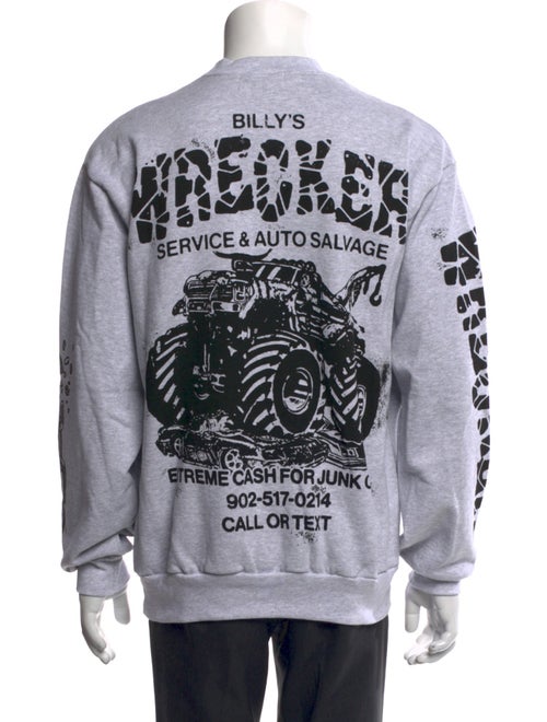 Billy Hill Graphic Print Crew Neck Sweatshirt