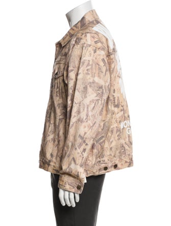 Billy Hill Printed Trucker Jacket