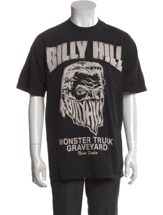 Billy Hill Graphic Print Crew Neck T-Shirt