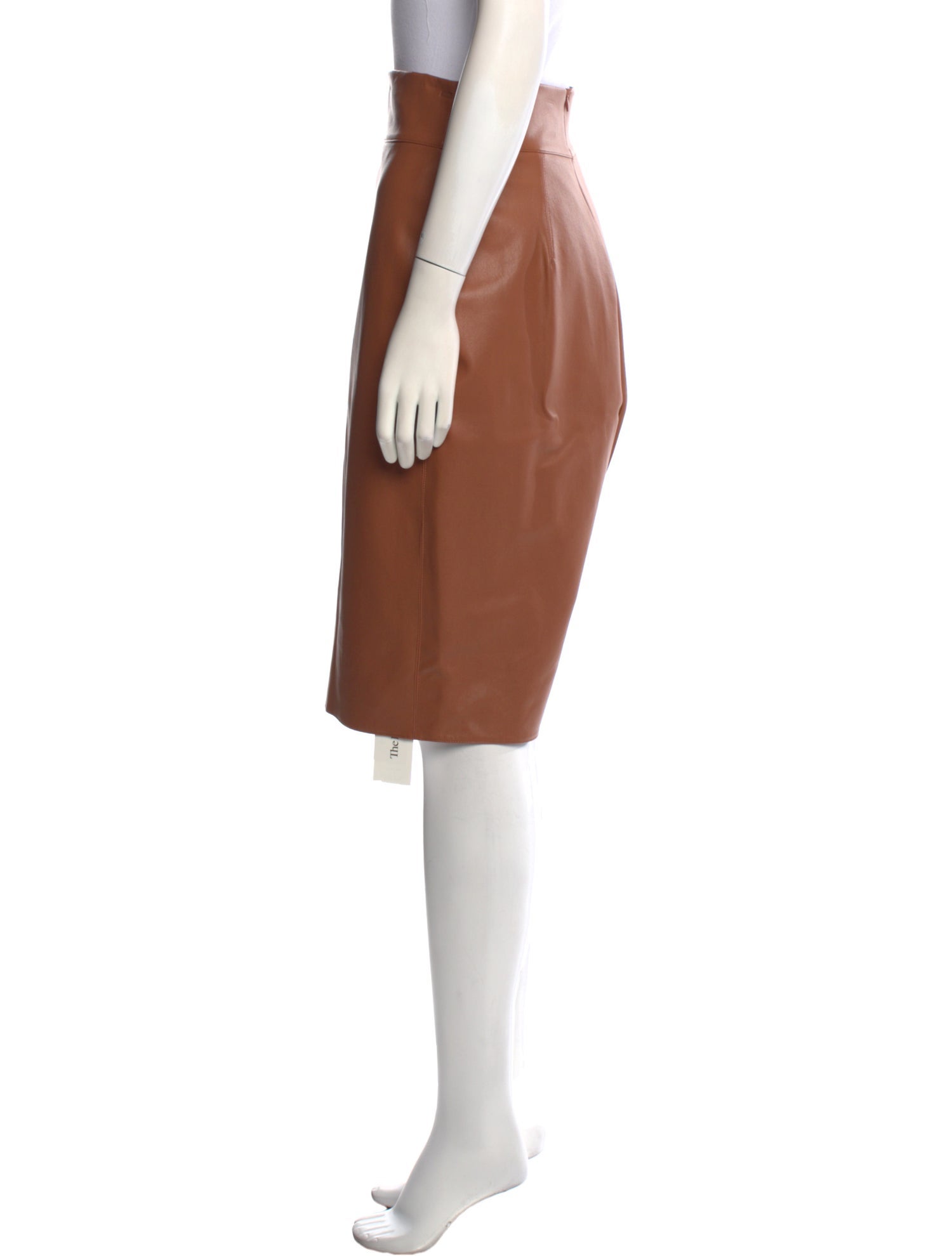 Bailey 44 Leather Knee-Length Skirt