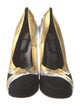 BiBA Suede Colorblock Pattern Pumps