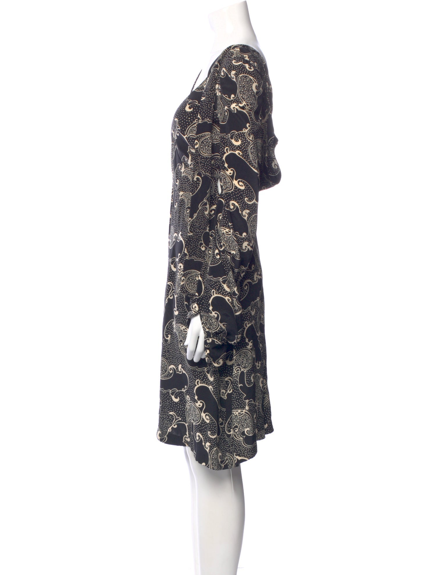 BiBA Silk Knee-Length Dress