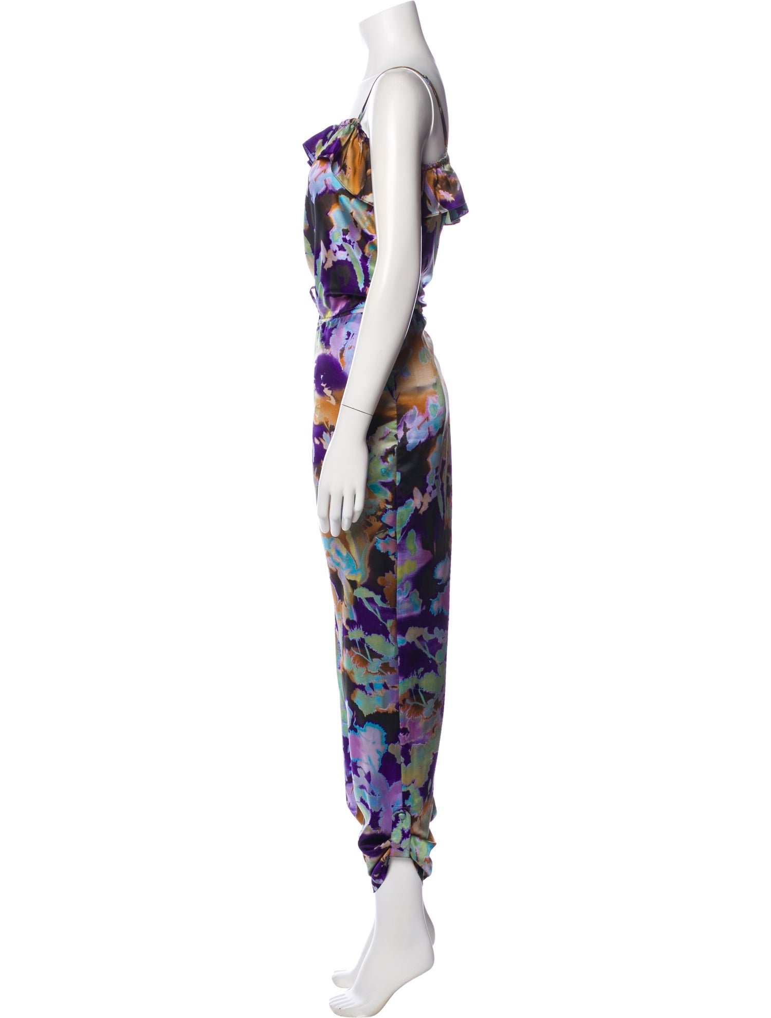 BiBA Floral Print Long Dress