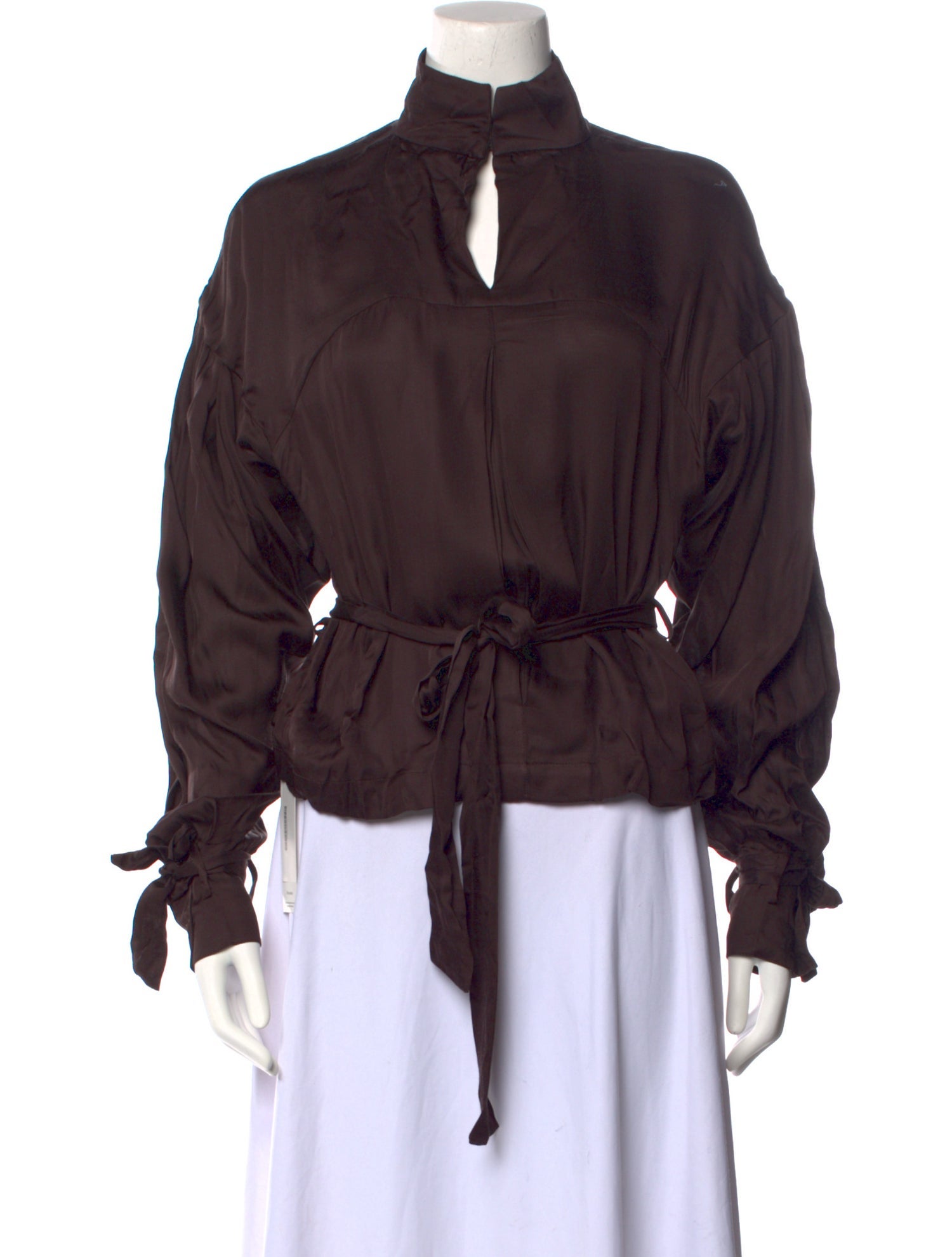 BITE V-Neck Long Sleeve Blouse