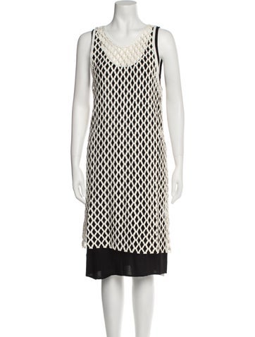 Bite Dresses Printed Midi Length Dress M