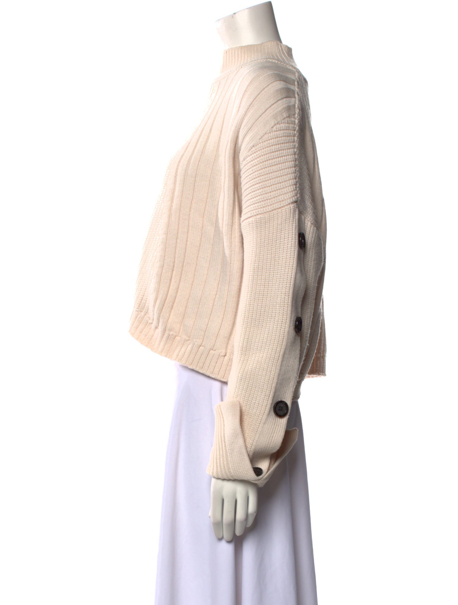 BITE Wool Mock Neck Sweater