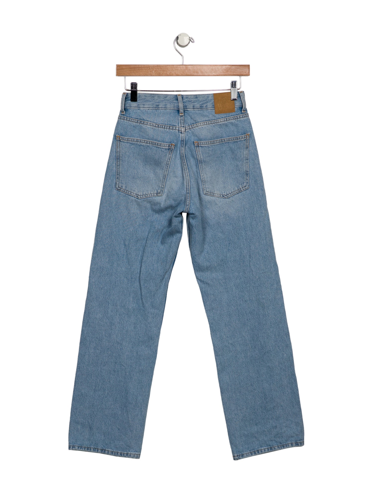 BITE Mid-Rise Straight Leg Jeans