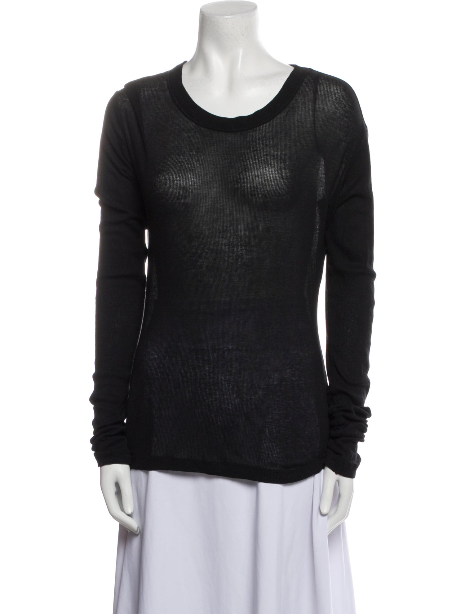 BITE Scoop Neck Long Sleeve Sweatshirt