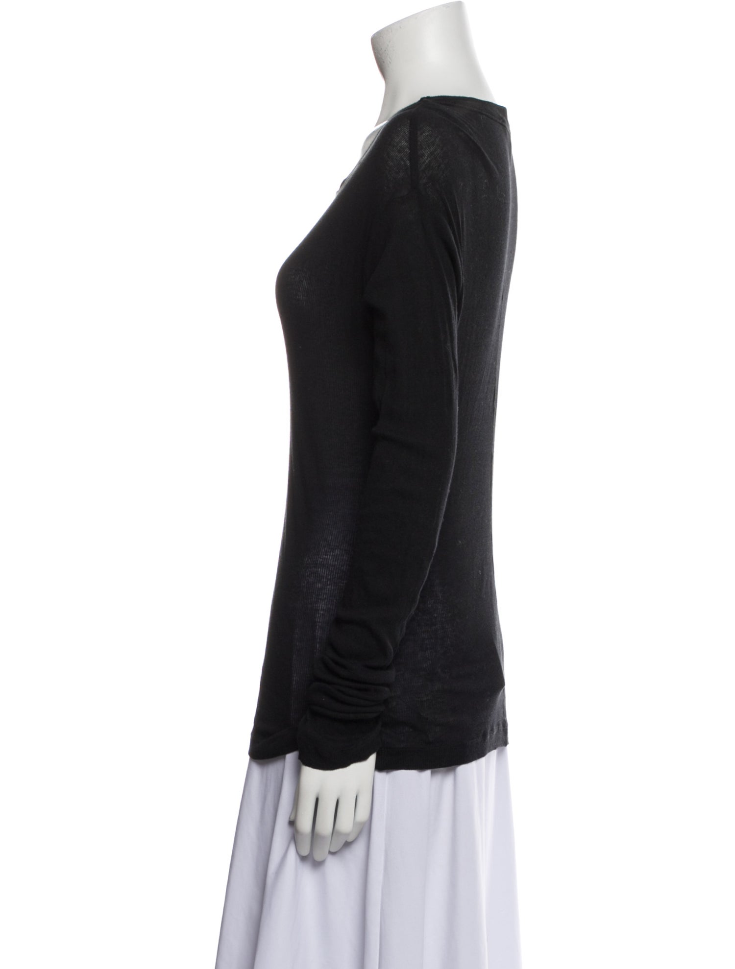 BITE Scoop Neck Long Sleeve Sweatshirt