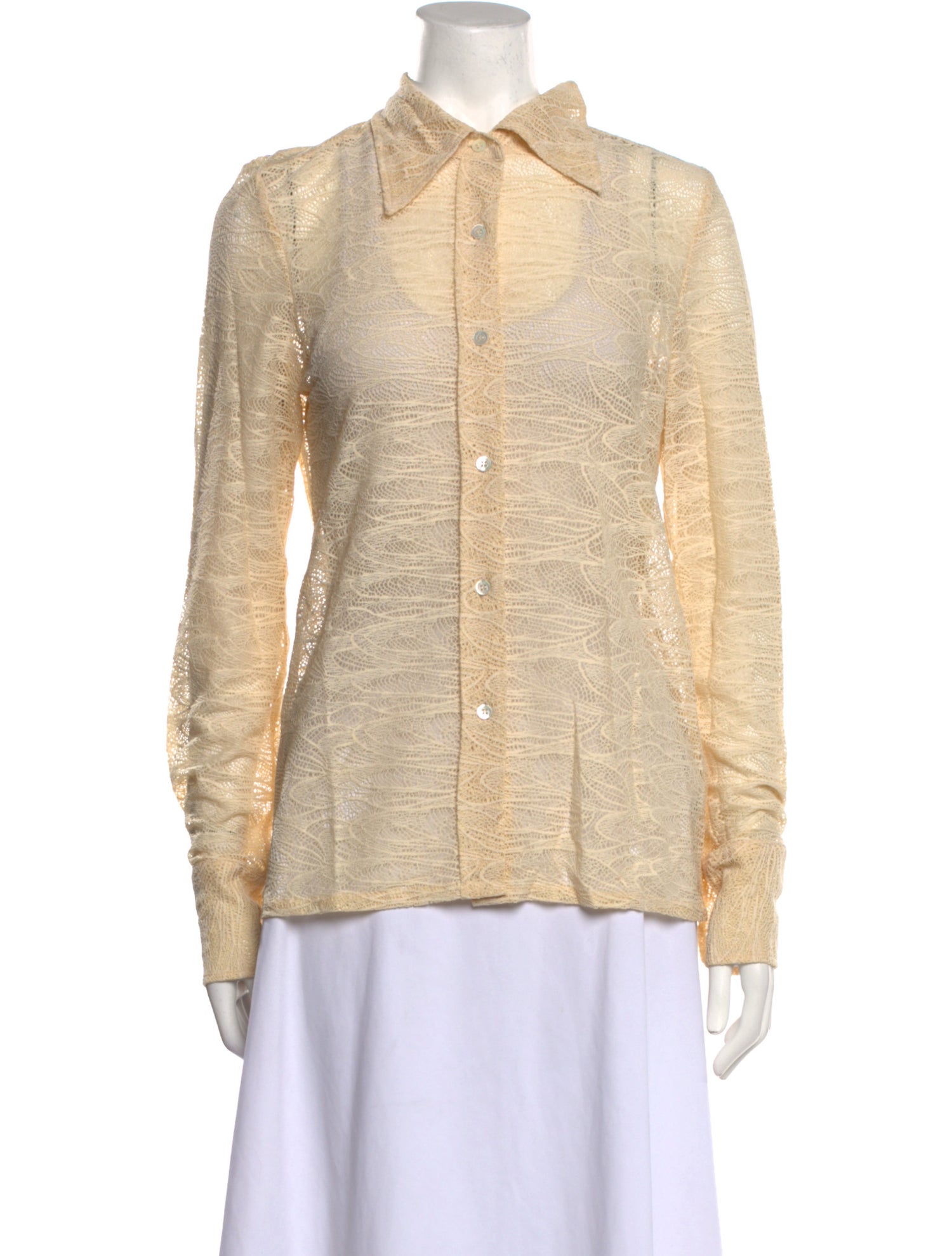 BITE Long Sleeve Button-Up Top