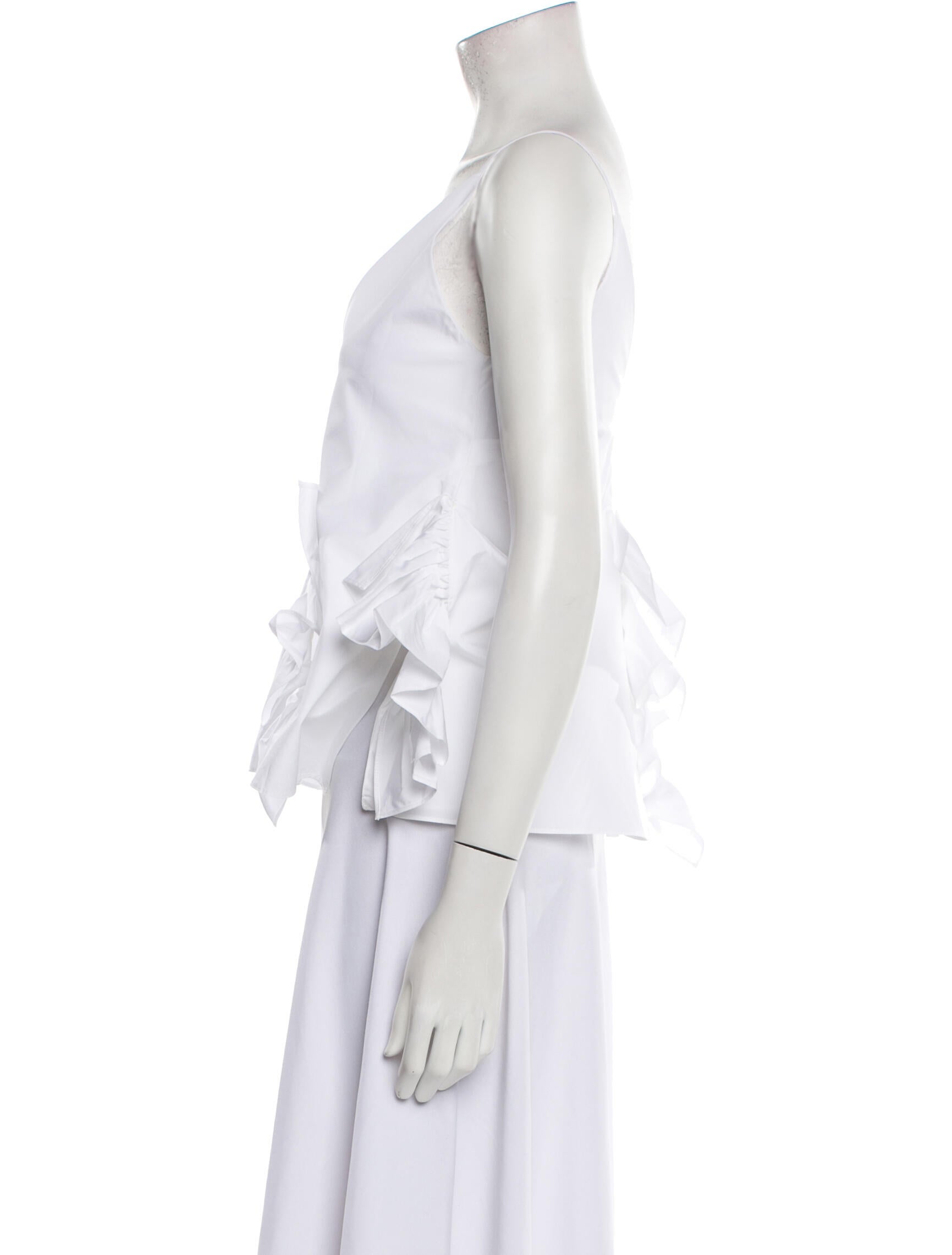 BITE V-Neck Sleeveless Blouse w/ Tags