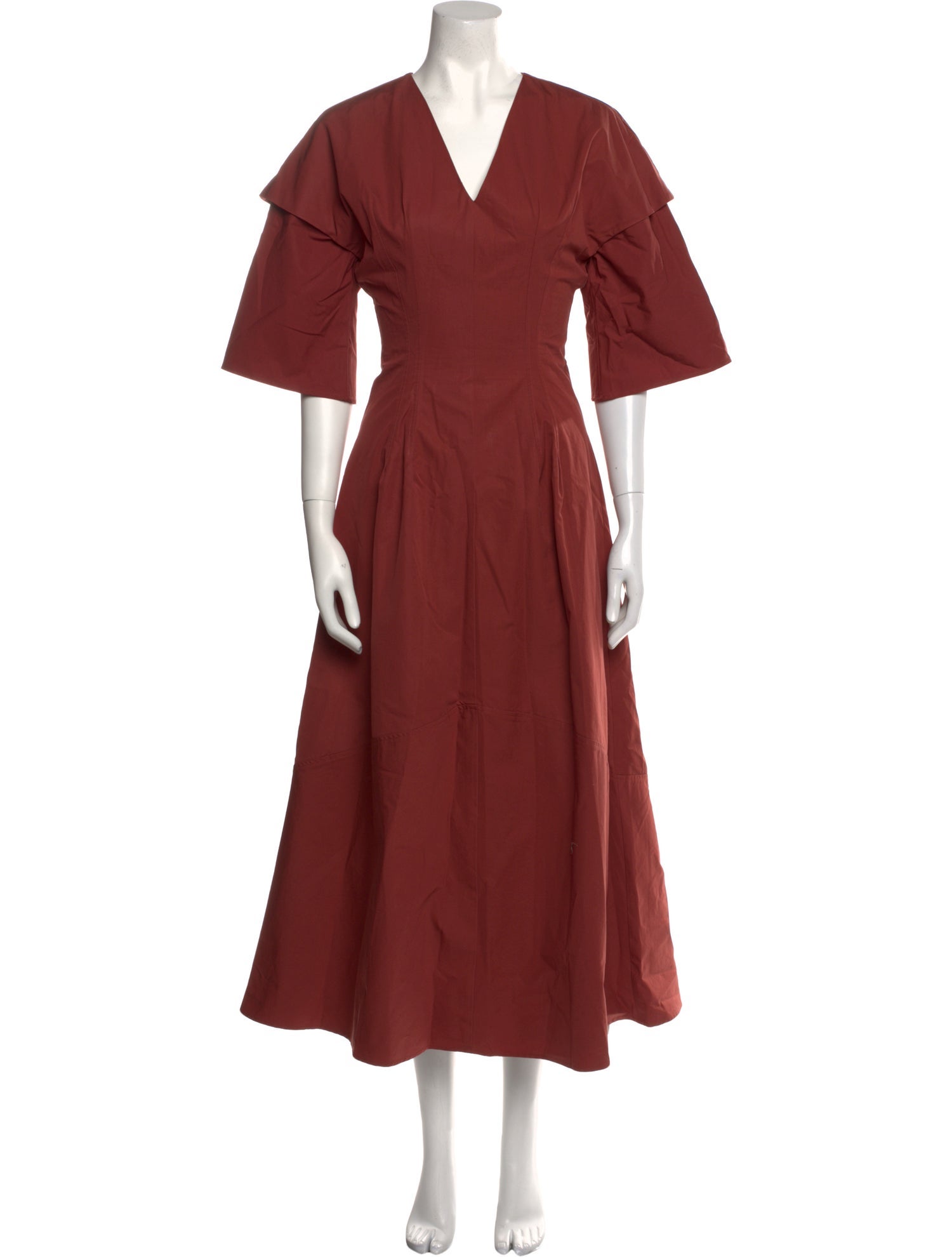 BITE V-Neck Long Dress