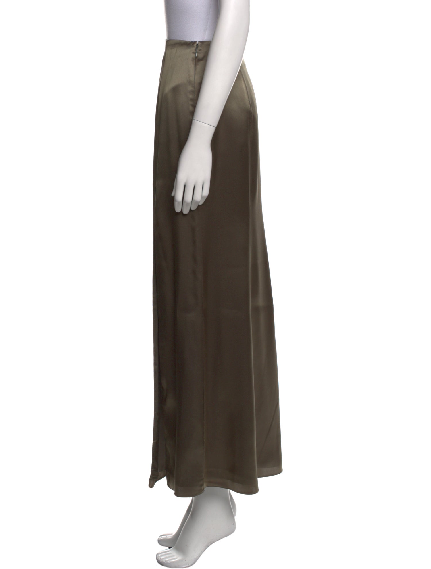 BITE Silk Midi Length Skirt