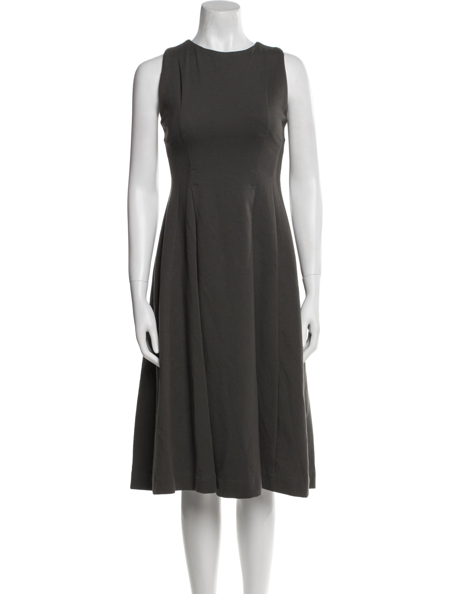 BITE Crew Neck Midi Length Dress