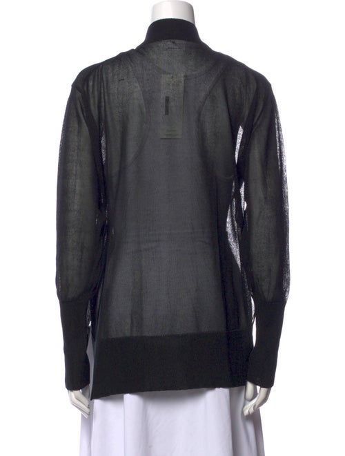 BITE V-Neck Long Sleeve Button-Up Top