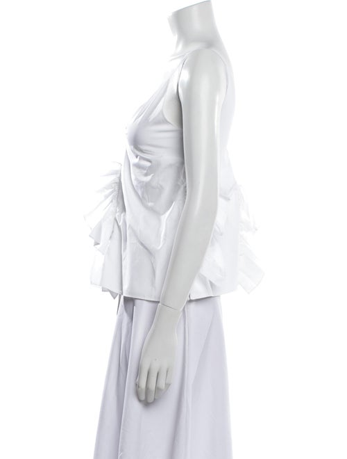 BITE V-Neck Sleeveless Crop Top