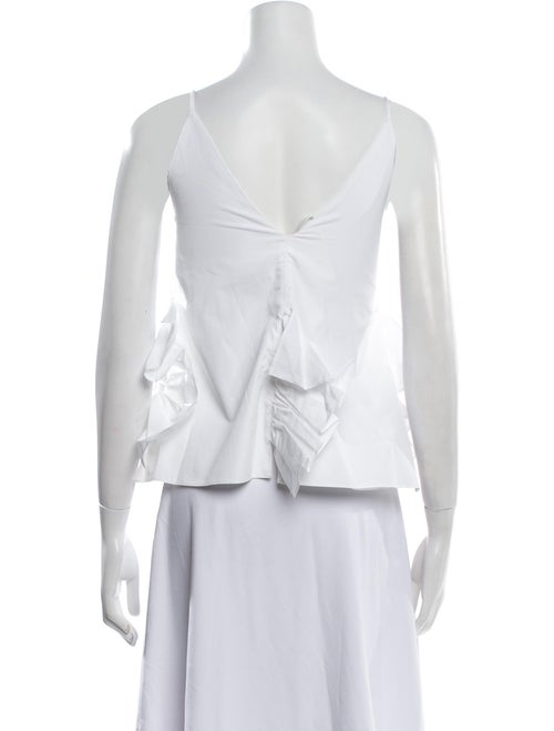 BITE V-Neck Sleeveless Crop Top