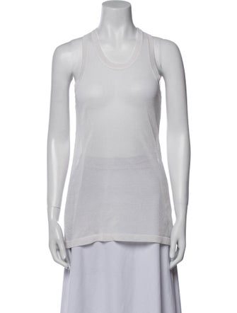 BITE Silk Scoop Neck Top