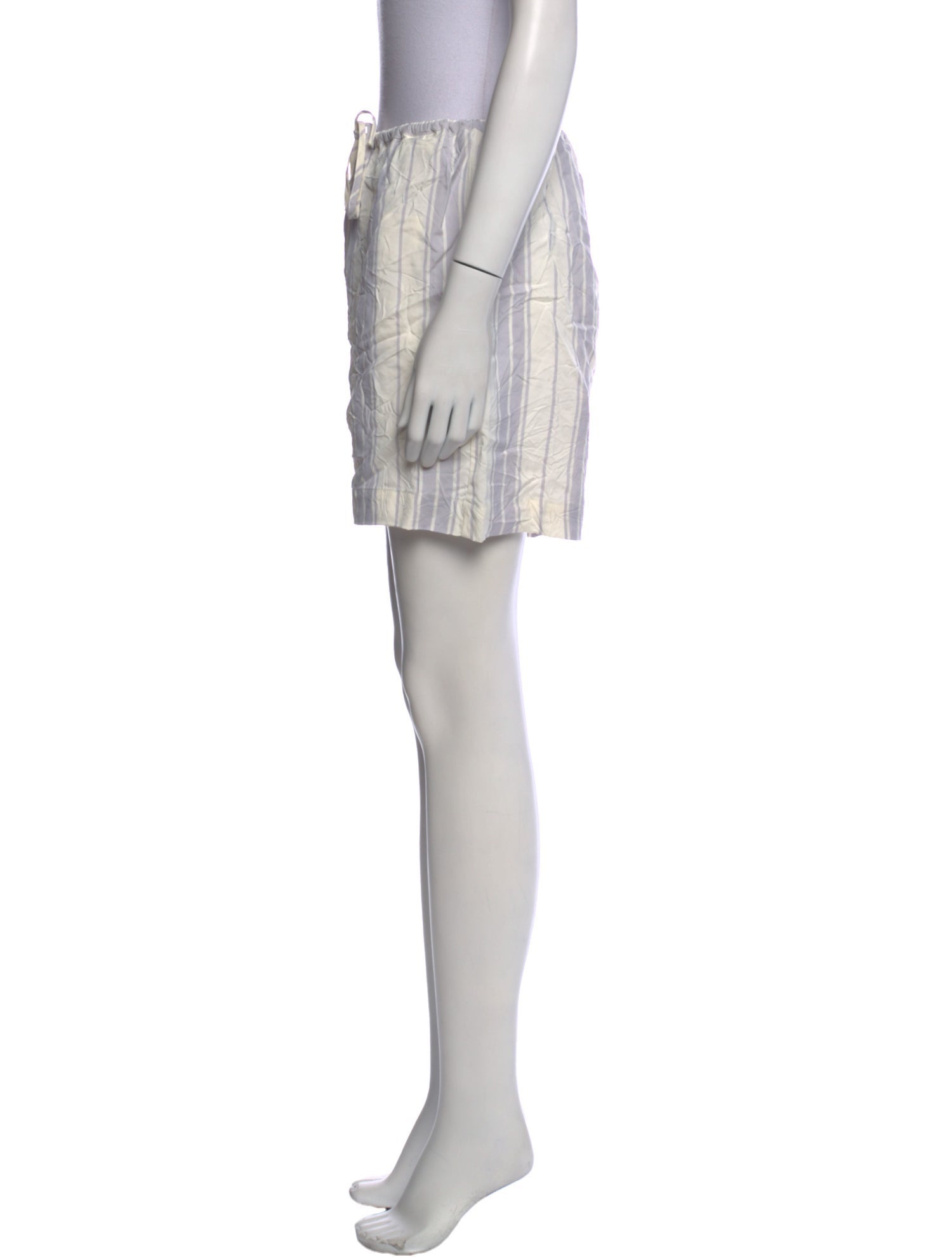 BITE Striped Mini Shorts