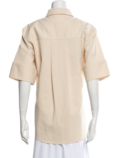 BITE Short Sleeve Button-Up Top