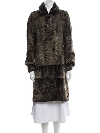 Bisang Mink Faux Fur Coat