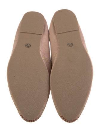 Bird Of Flight Suede Printed Ballet Flats