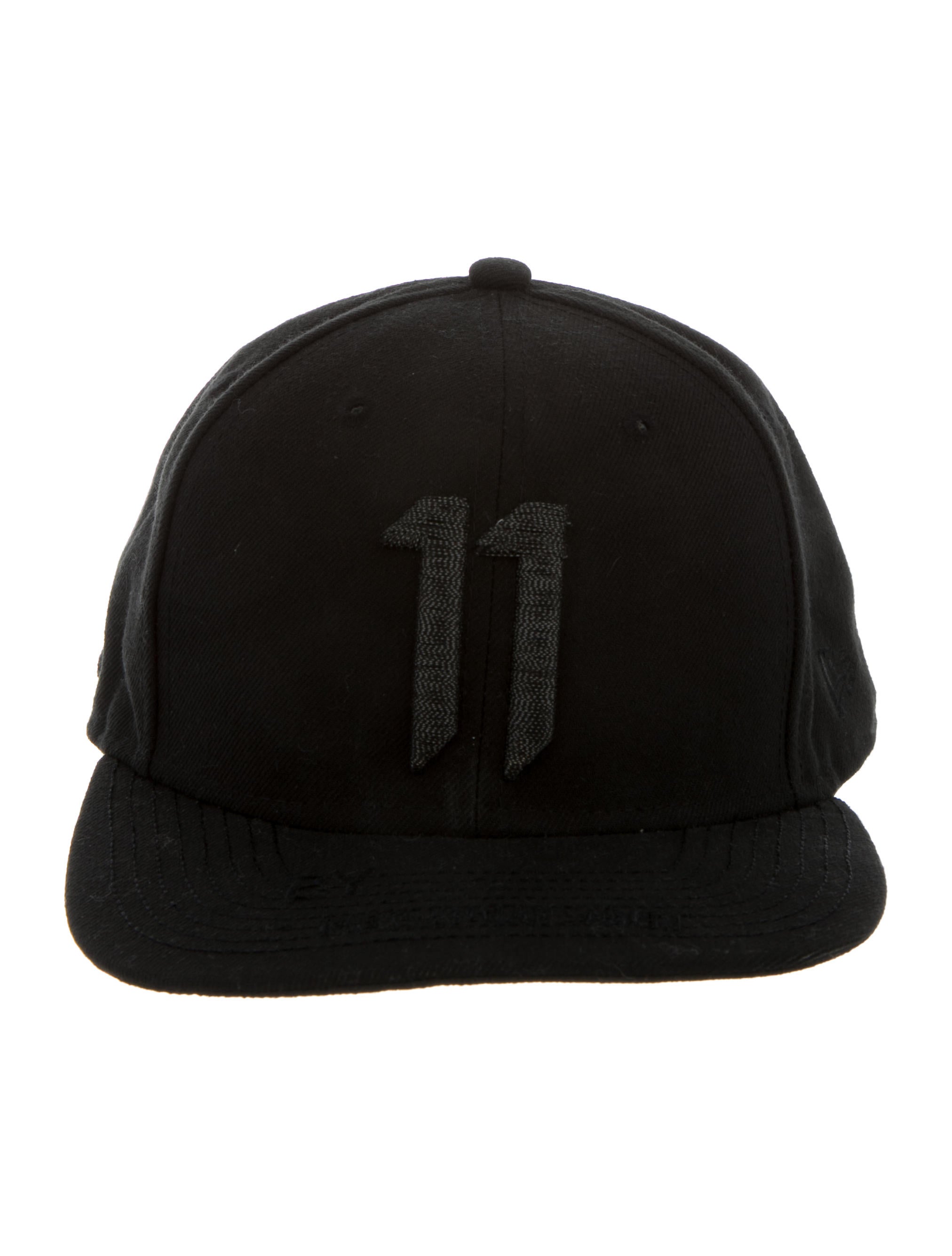 11 By Boris Bidjan Saberi x New Era Embroidered Logo Cap - Black