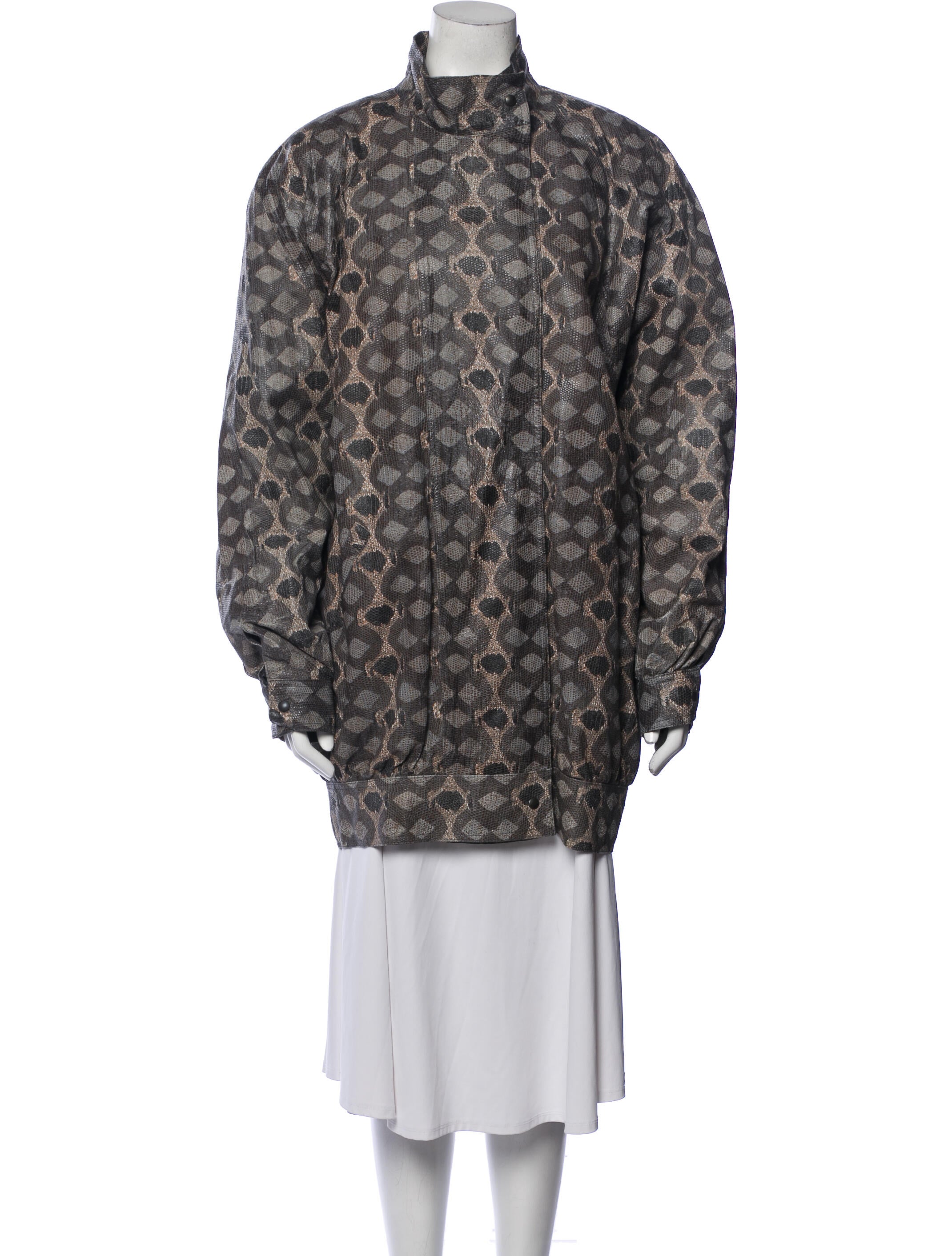 Begedor Italia Printed Coat w/ Tags