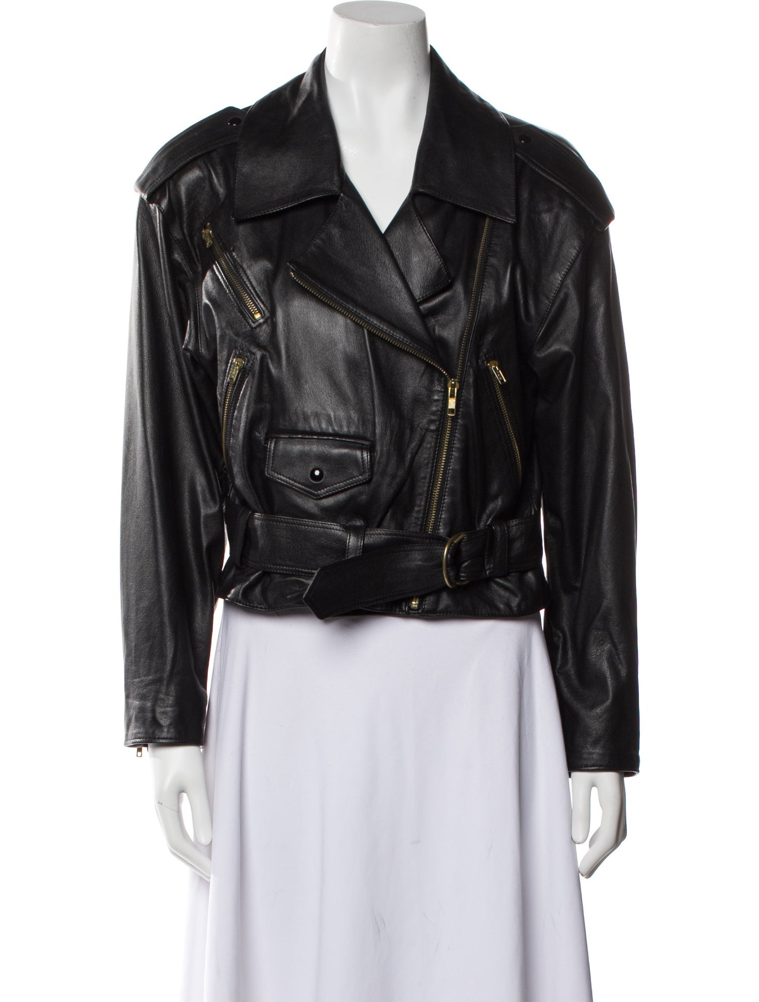 Begedor Italia Leather Biker Jacket