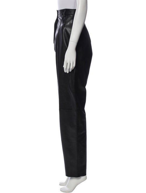 Begedor Italia Leather Straight Leg Pants