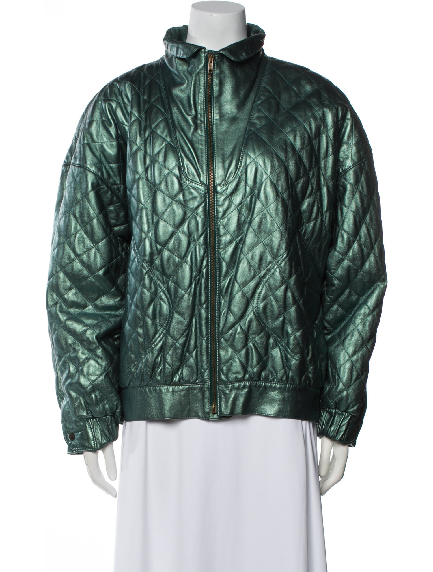 Begedor Italia Leather Bomber Jacket