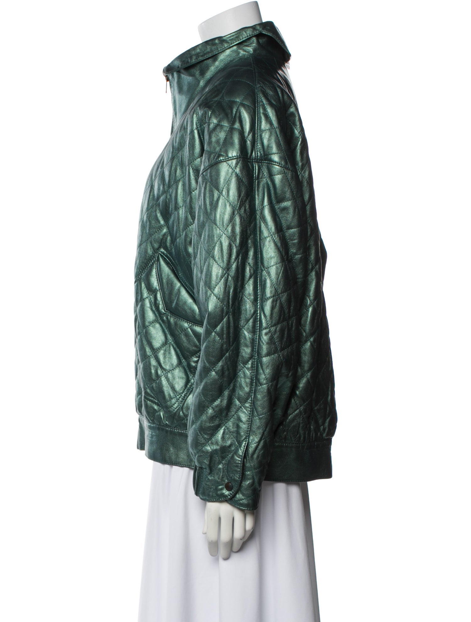 Begedor Italia Leather Bomber Jacket