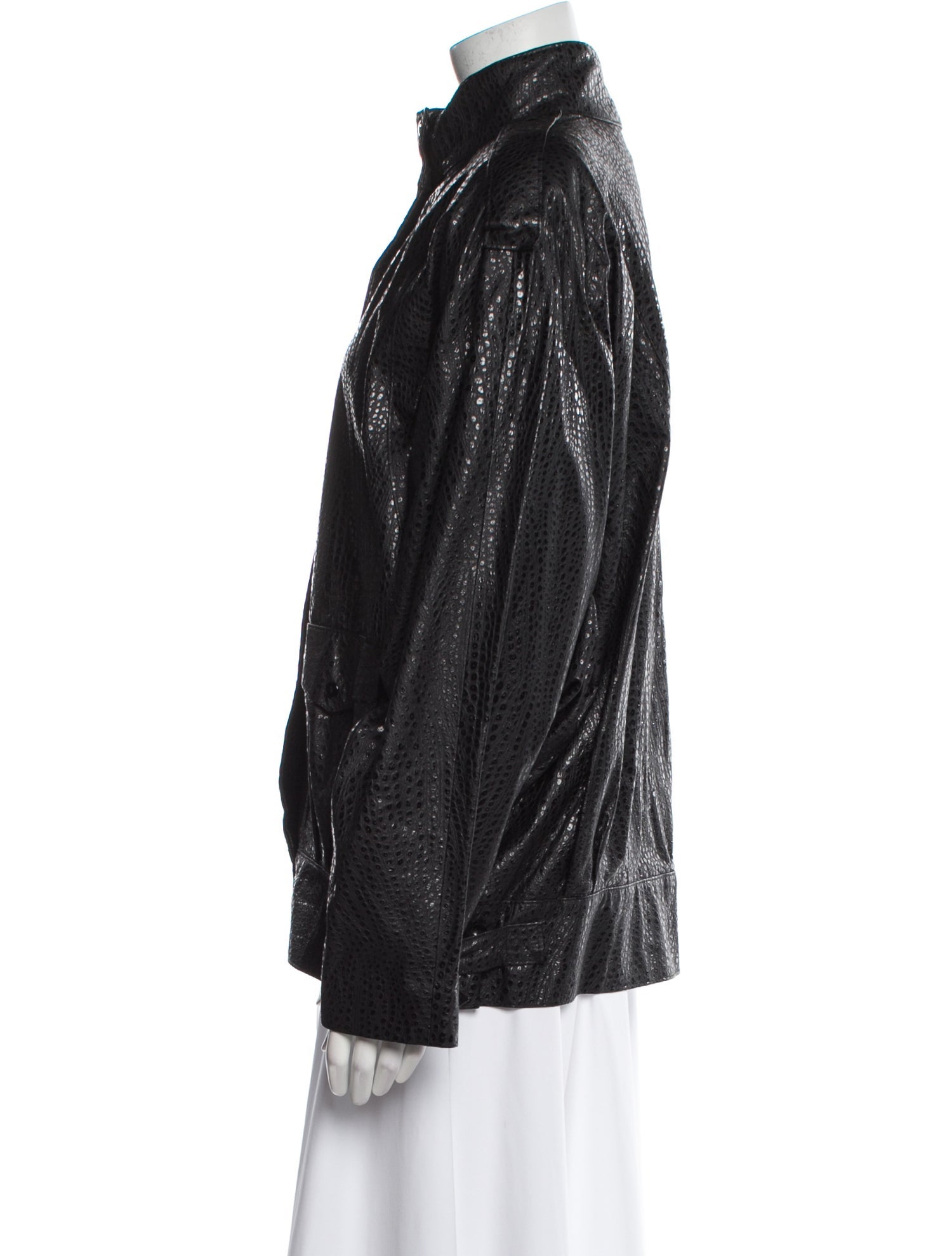 Begedor Italia Leather Faux Fur Jacket