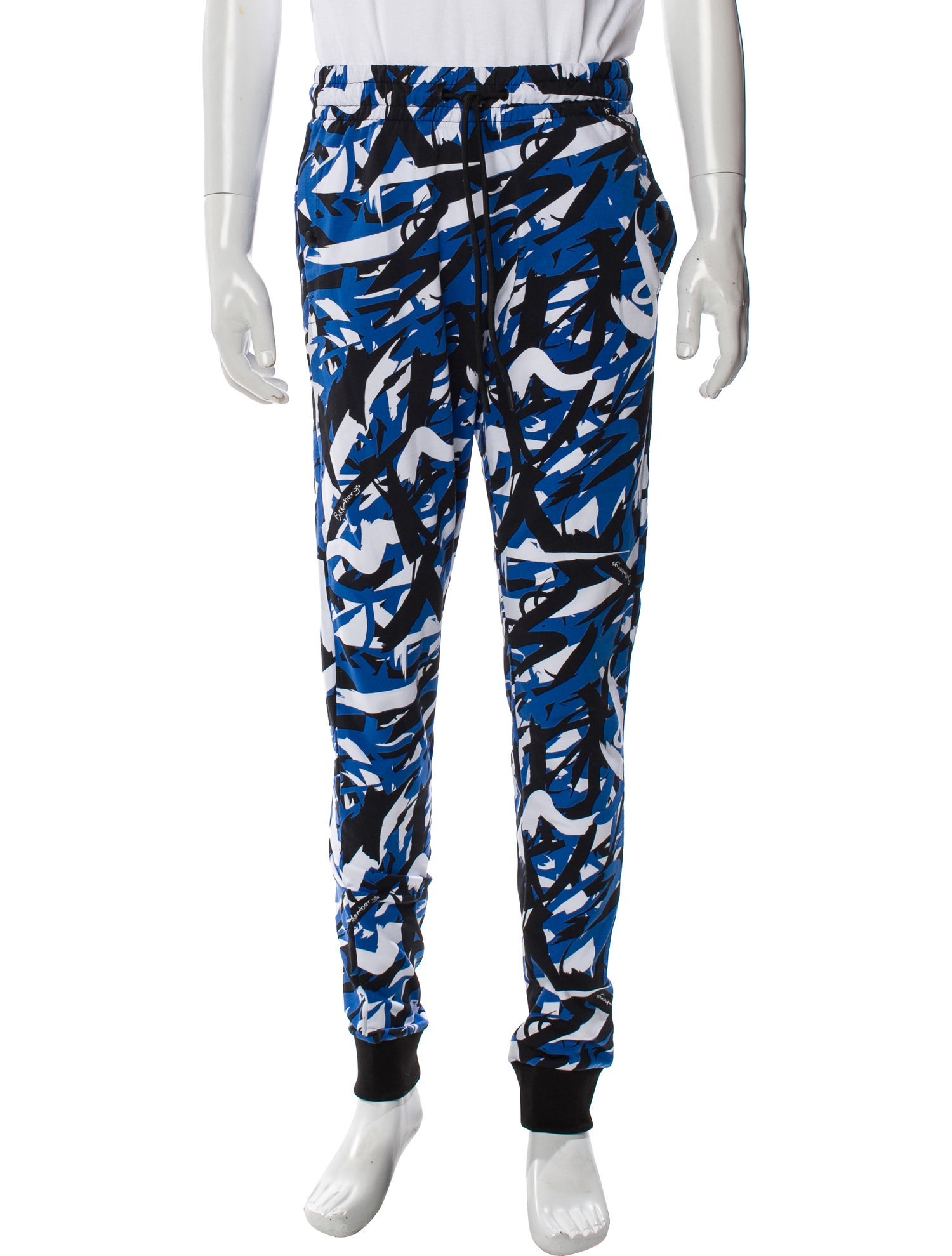 Bikkembergs Graphic Print Joggers w/ Tags