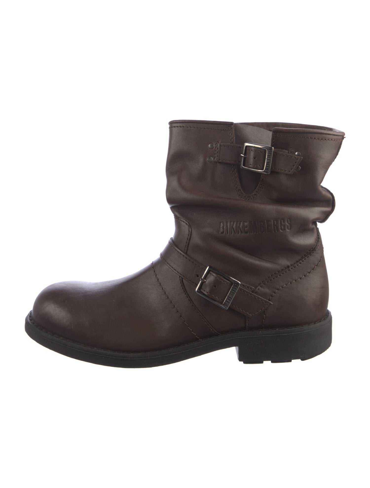 Bikkembergs Leather Moto Boots