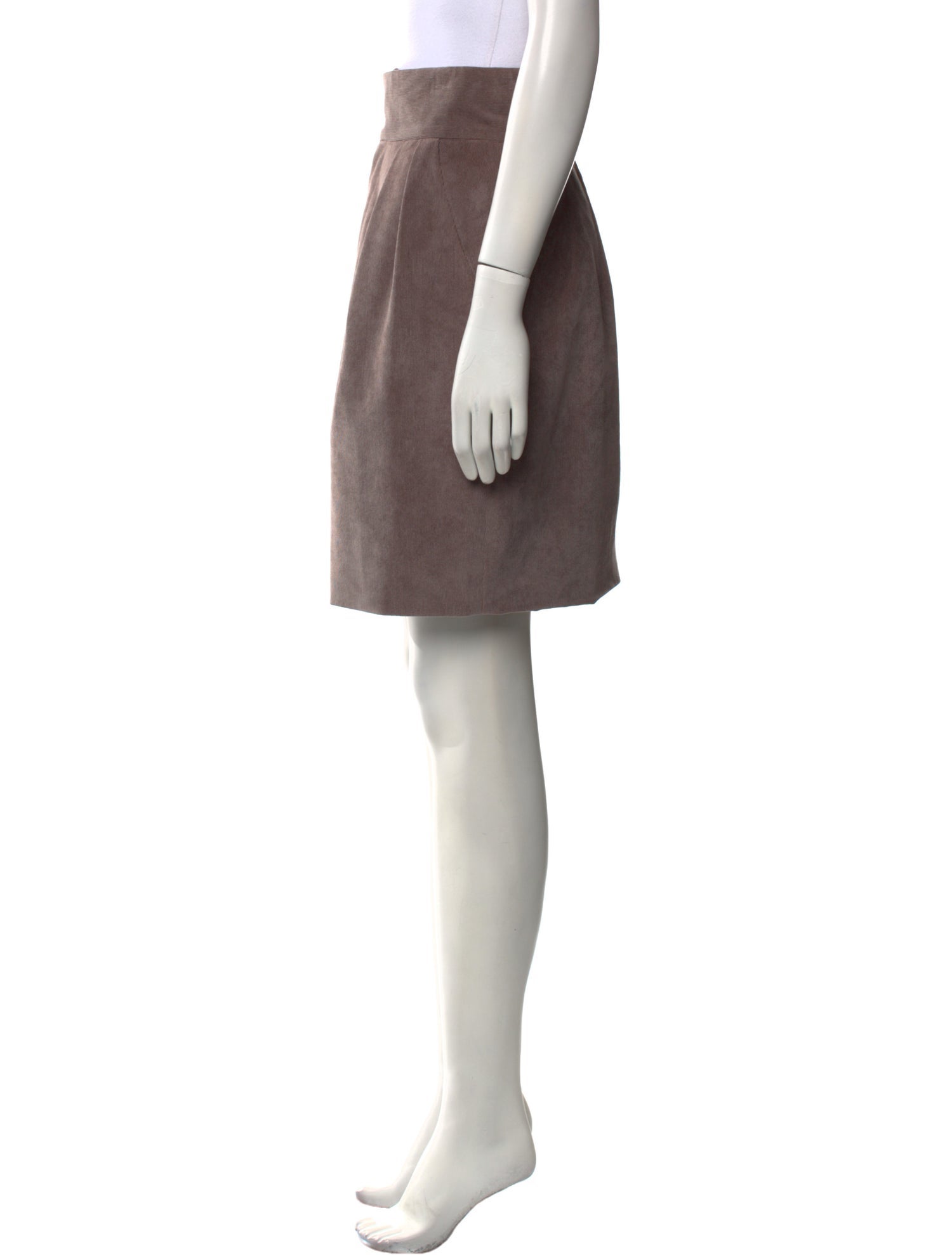 Black Iris Knee-Length Skirt