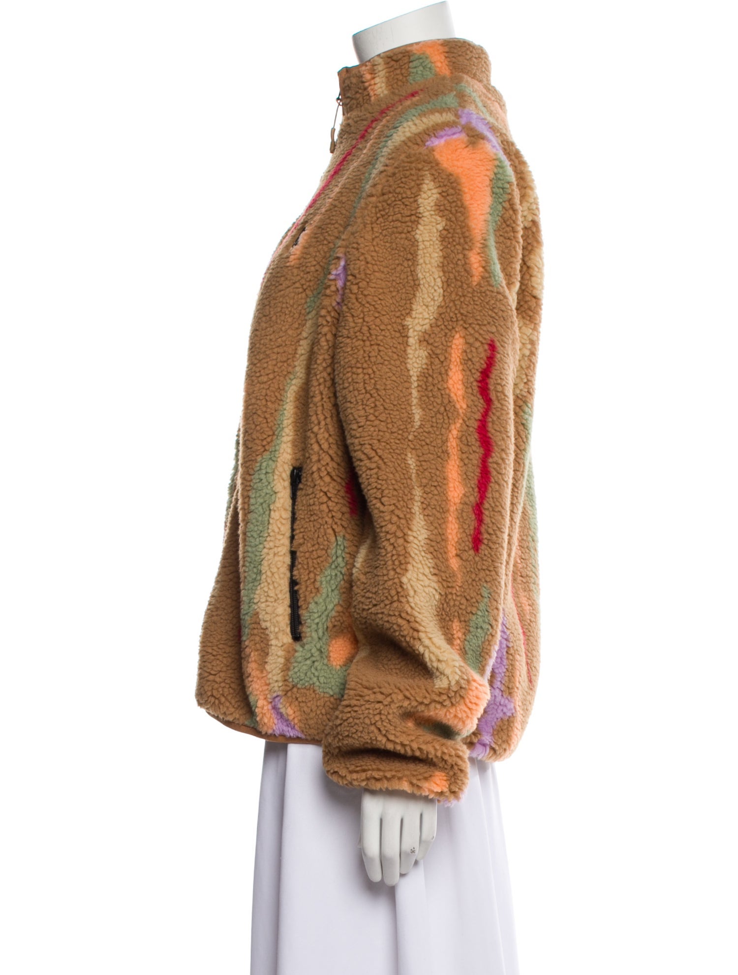 Billionaire Boys Club Printed Faux Fur Jacket w/ Tags