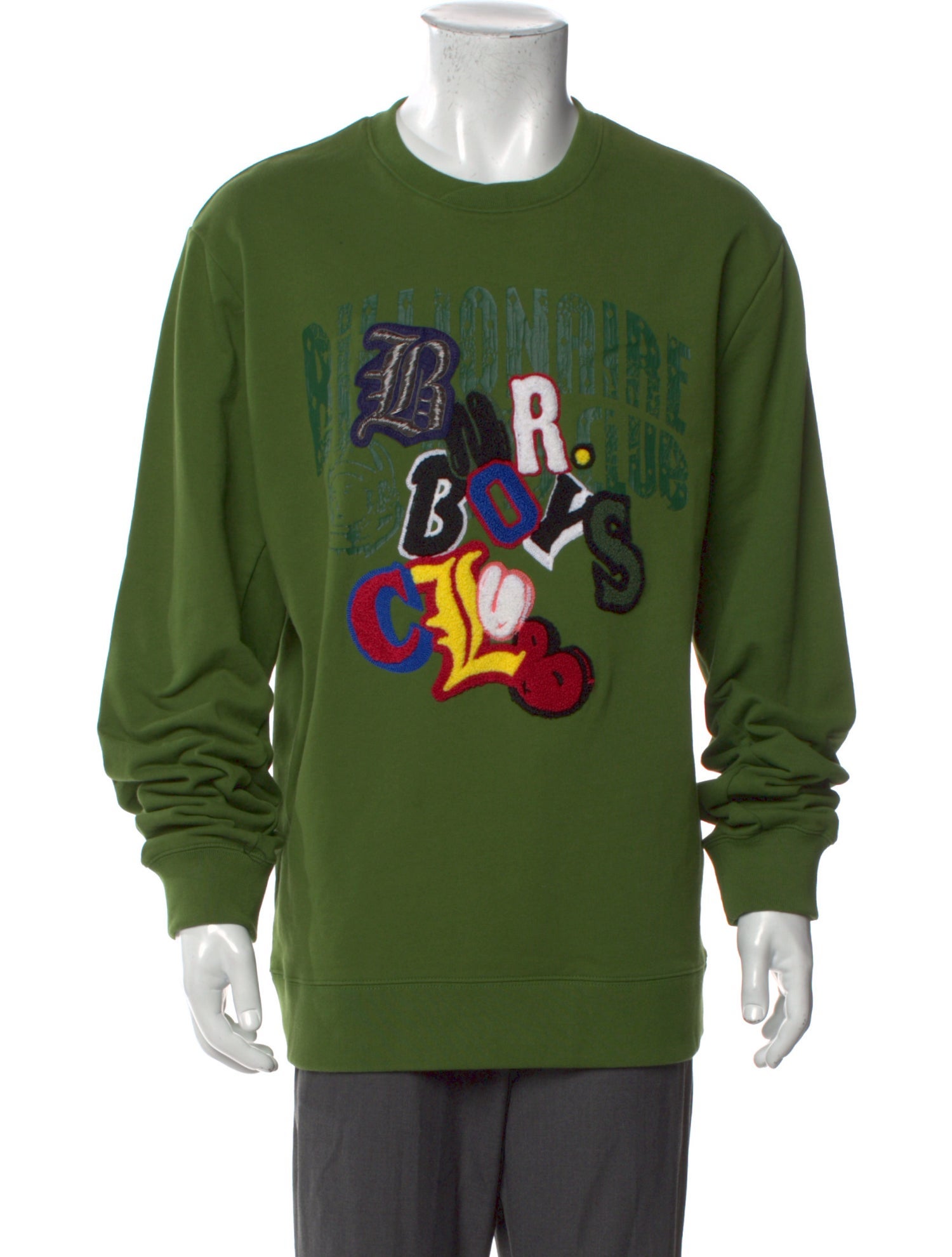 Billionaire Boys Club Graphic Print Crew Neck Sweatshirt