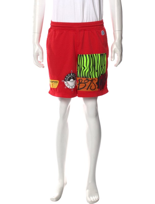 Billionaire Boys Club Graphic Print Jogger Shorts