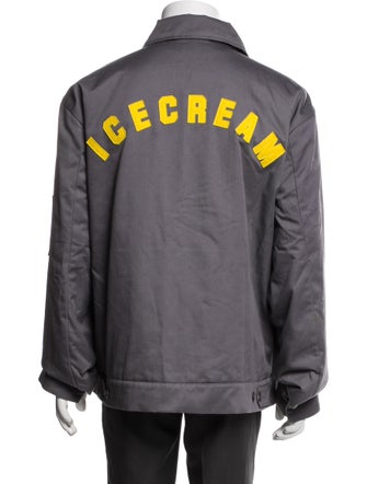 ICECREAM Graphic Print Windbreaker