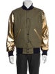 Billionaire Boys Club Wool Colorblock Pattern Bomber Jacket