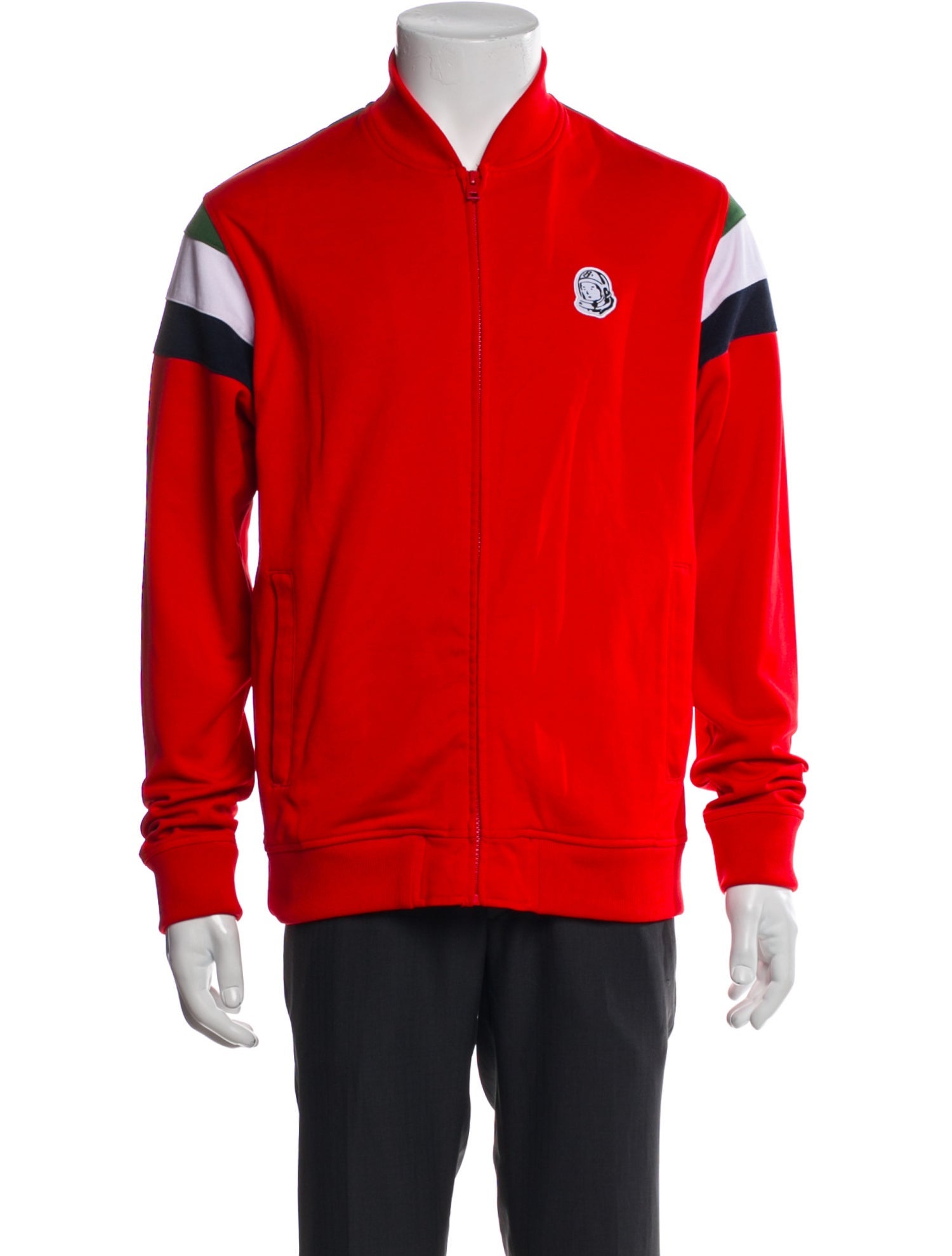 Billionaire Boys Club Colorblock Pattern Varsity Jacket