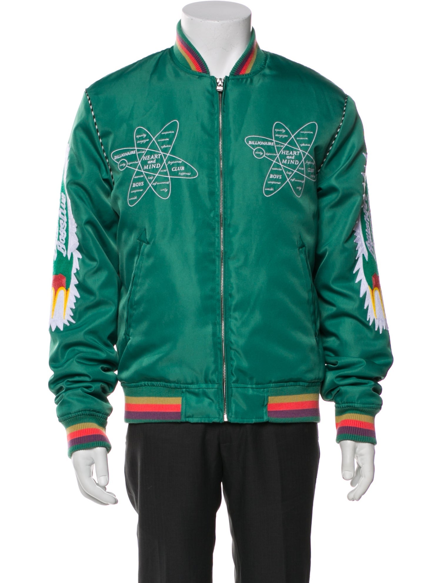 Billionaire Boys Club Graphic Print Bomber Jacket
