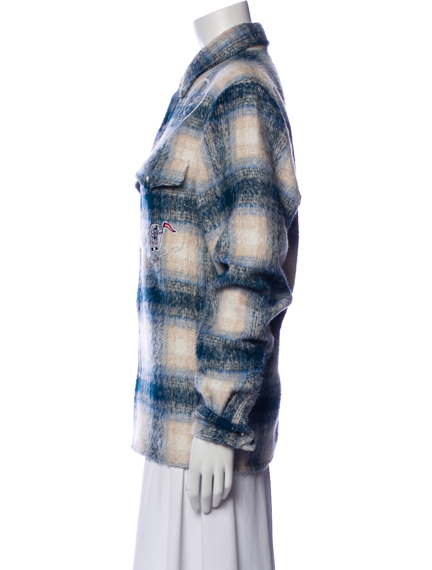 Billionaire Boys Club Tie-Dye Print Mock Neck Cardigan