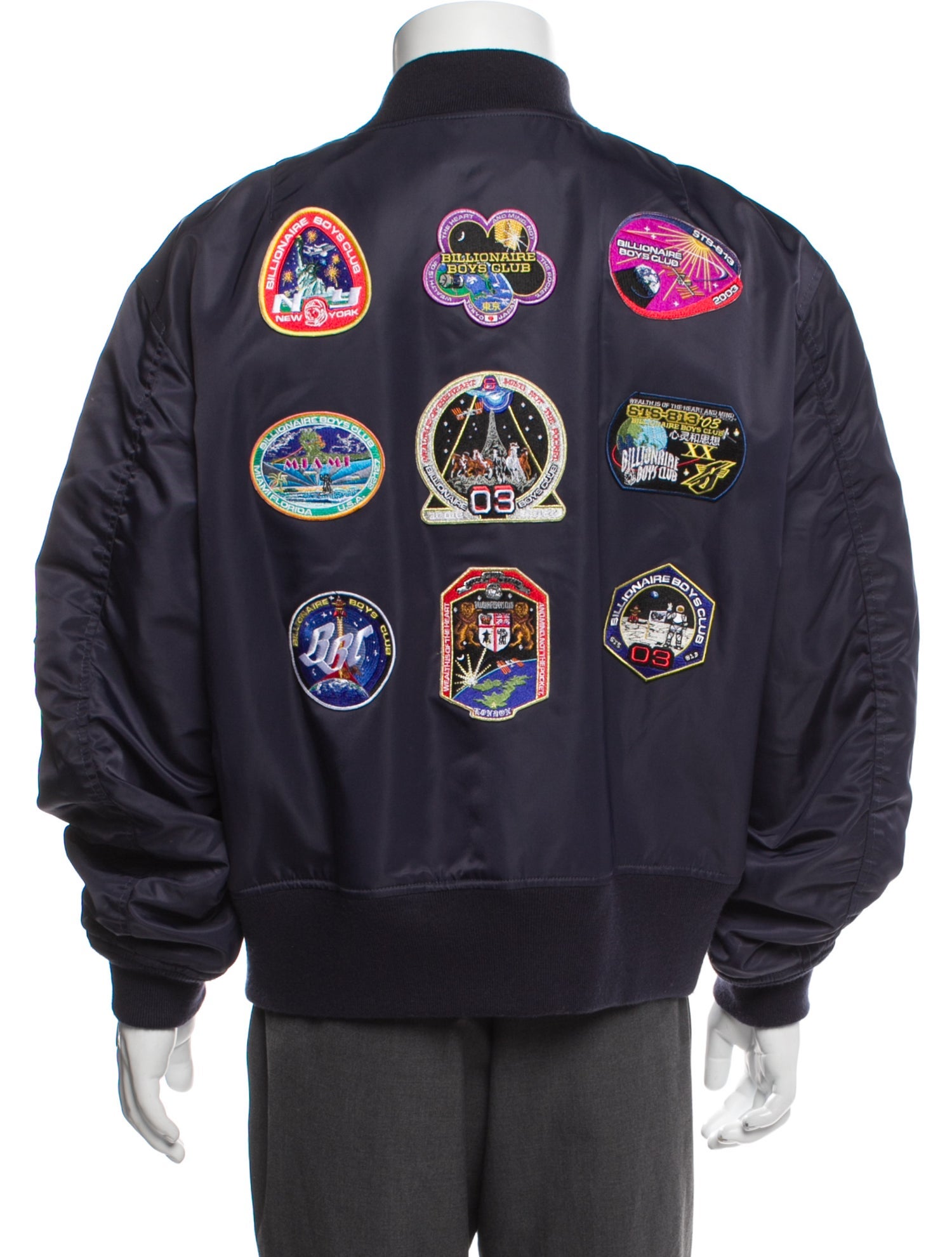 Billionaire Boys Club Graphic Print Bomber Jacket